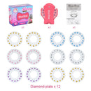 Kit para Personalizar Cabelo Infantil com Adesivos + Brinde