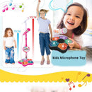 Microfone Infantil Brinquedo com Pedestal