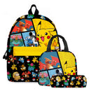 Kit Mochila Lancheira e Estojo Pokémon