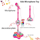 Microfone Infantil Brinquedo com Pedestal