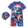 Macacão Praia Infantil UV + Touca