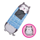 Saco de Dormir Infantil Confortável Pelúcia (Husky)
