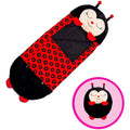 Saco de Dormir Infantil Confortável Pelúcia (Joaninha)