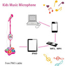Microfone Infantil Brinquedo com Pedestal