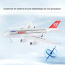 Avião de Controle Remoto Airbus 380 Bateria