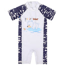 Conjunto Praia Infantil UV com Chapéu