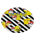 Tapete Pokémon Infantil Redondo Pikachu (Modelo 3)