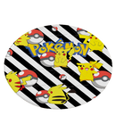 Tapete Pokémon Infantil Redondo Pikachu (Modelo 3)