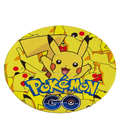 Tapete Pokémon Infantil Redondo Pikachu (Modelo 4)