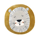 Tapete para Quarto Infantil Redondo Animais (Leão)