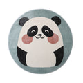 Tapete para Quarto Infantil Redondo Animais (Panda)