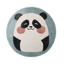 Tapete para Quarto Infantil Redondo Animais (Panda)
