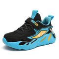 Tenis Infantil Masculino (Preto e Azul)