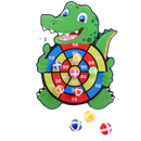 Tiro ao Alvo Infantil Animais Divertidos (Crocodilo)