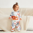 Macacão Bebê Branco Soft Safári Leãozinho