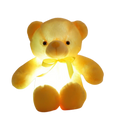 Urso de Pelúcia com Led (Amarelo)