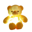 Urso de Pelúcia com Led (Amarelo)