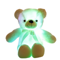 Urso de Pelúcia com Led (Branco)