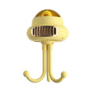 Ventilador para Carrinho de Bebê USB Recarregável (Amarelo)