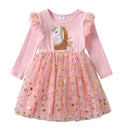 Vestido Infantil Unicórnio Simples Bonito e Confortável