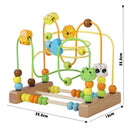 Ábaco de Madeira Educativo Infantil Montessori Matemática - Amor & Mãe