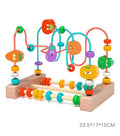 Ábaco de Madeira Educativo Infantil Montessori Matemática - Amor & Mãe