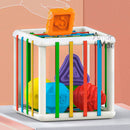 Brinquedo Educativo para Bebê Cubo Entrelaçado - Amor & Mãe