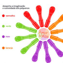 Brinquedo Ouriço Educativo Pedagógico Sensorial - Amor & Mãe