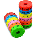 Cilindro Quebra-Cabeça Matemática Montessori - Amor & Mãe