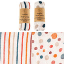 Cueiro Bebê Flanelado Kit 2 Peças Eco 100% Algodão KangooBaby - Amor & Mãe