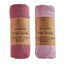 Cueiro Bebê Flanelado Kit 2 Peças Eco 100% Algodão KangooBaby - Amor & Mãe