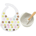 Kit Alimentação Bebê Silicone 3 Peças - Amor & Mãe