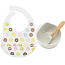 Kit Alimentação Bebê Silicone 3 Peças - Amor & Mãe