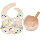 Kit Alimentação Bebê Silicone 3 Peças - Amor & Mãe