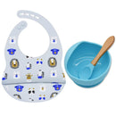Kit Alimentação Bebê Silicone 3 Peças - Amor & Mãe