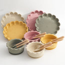 Kit Alimentação Infantil Silicone Bebê com Ventosa - Amor & Mãe