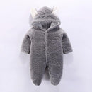 Macacão Bebê Inverno com Capuz Bichinhos Masculino Feminino Promoção