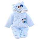 Macacão Bebê Inverno com Capuz Bichinhos Masculino Feminino Promoção