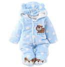 Macacão Bebê Inverno com Capuz Bichinhos Masculino Feminino Promoção