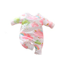 Macacão Unicórnio Bebê Soft Menina Branco Rosa