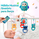 Móbile Musical Giratório para Berço Ursinho - Amor & Mãe