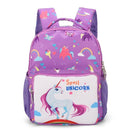 Mochila Escolar Infantil Menina Feminina Pequena Unicórnio - Amor & Mãe