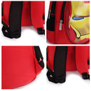 Mochila Homem de Ferro Vingadores Costas 3D Escolar Infantil - Amor & Mãe