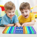 Pop It Game Tabuleiro Jogo Com Dados Anti Estress - Amor & Mãe